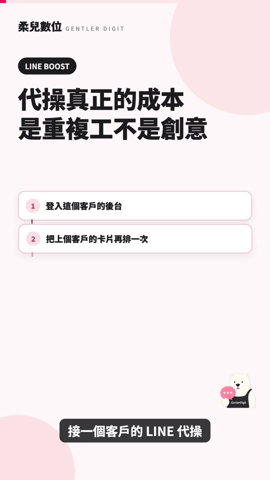 代操代理商怎麼用 LINE BOOST：範本屬於你，發送前兩道保險